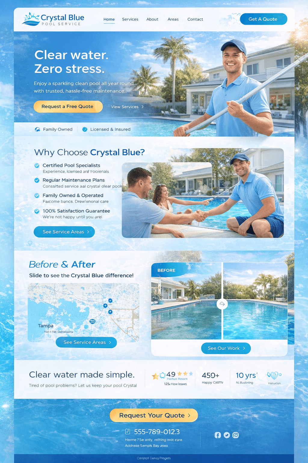 Crystal Blue Pool Service